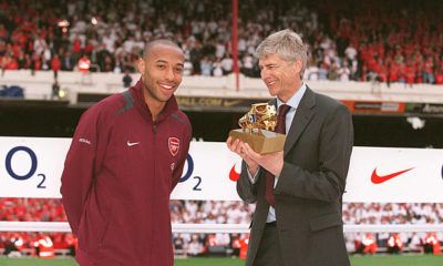 ARSENE WENGER AND THIERY HENRY