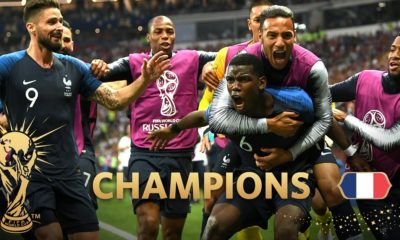 France Wins The 2018 FIFA WORLD CUP