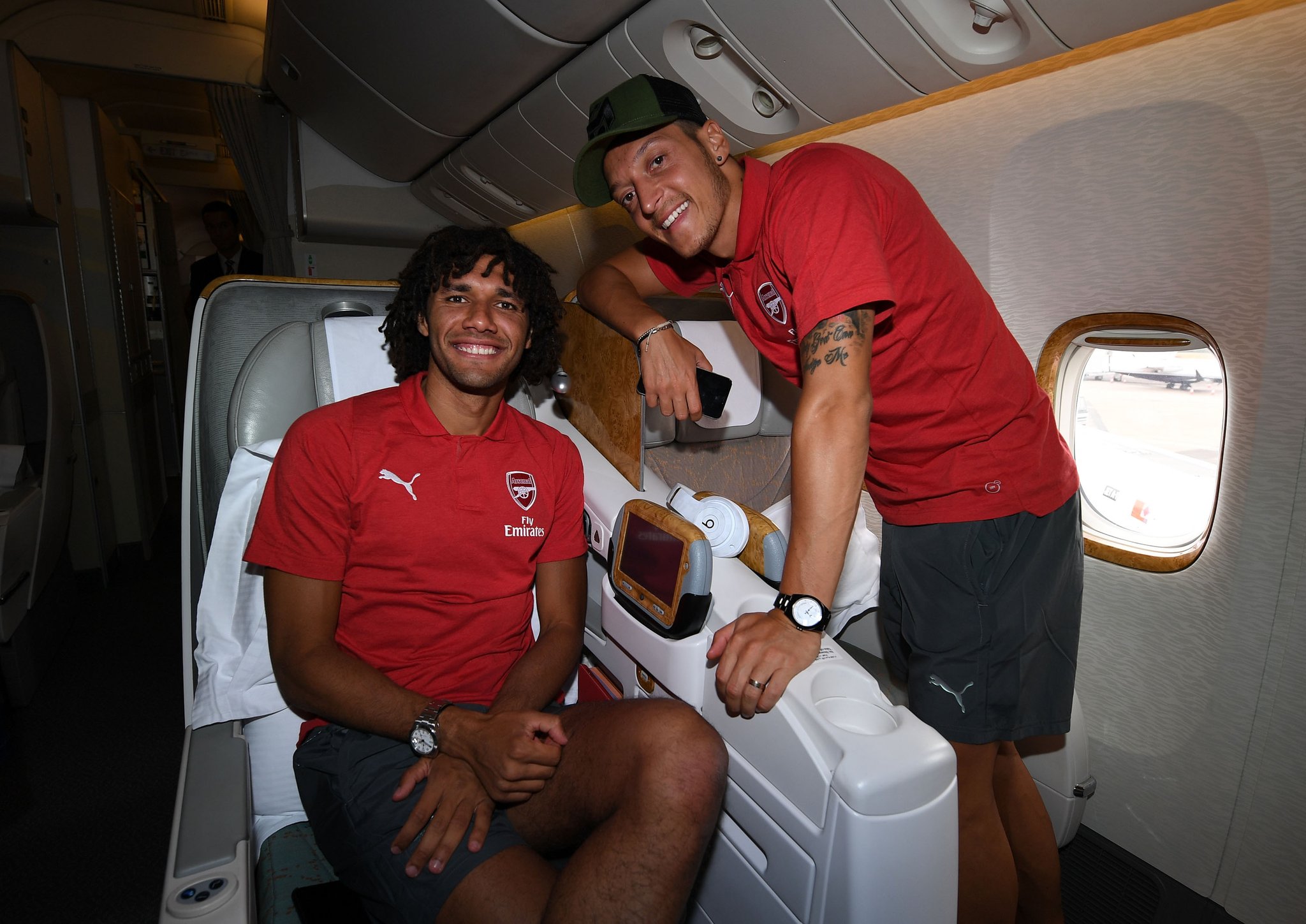 Arsenal Squad Travels To Singapore
