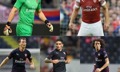 Arsenal's new five signings
