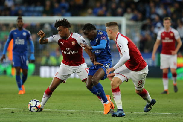 Image result for arsenal vs leicester city